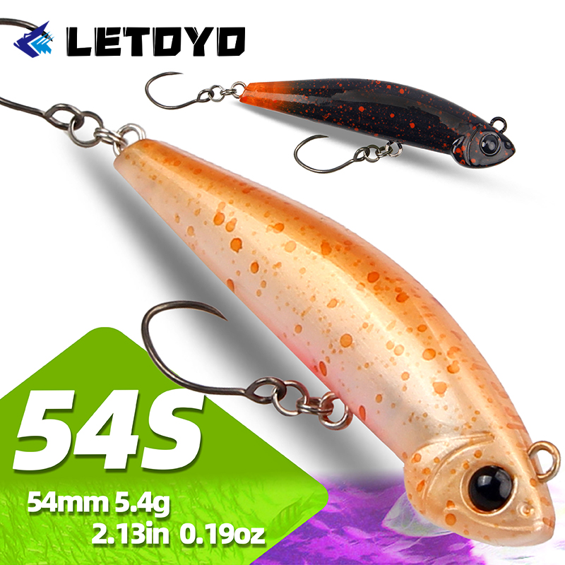 Fishing Lure Making Kit - LETOYO 1PCS Leurre vibrant 54mm 5.4g,
