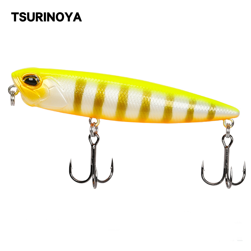 Fishing Lure Jerkbait - TSURINOYA crayon flottant Fihsiing leurre DW58