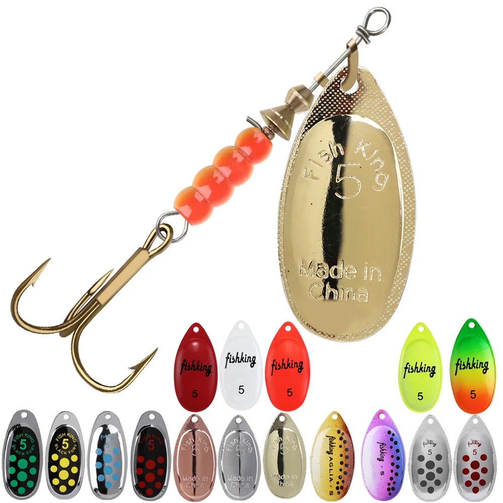 Fishing Lure Swimbait - Cuillère en métal Spinner leurre 3.9g