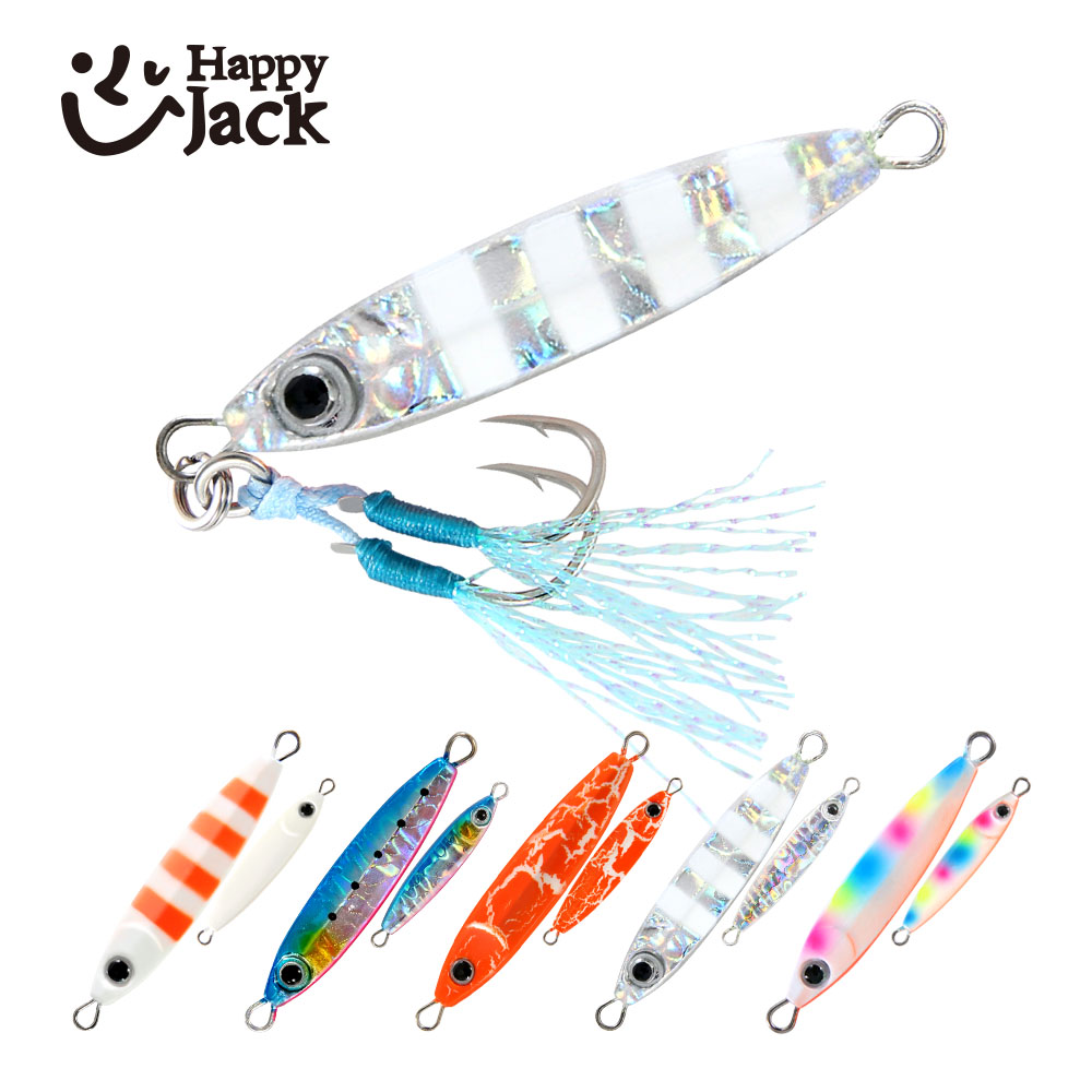 Fishing Lure Topwater - HAPPYJACK Shore Casting Jigging Spoon Micro