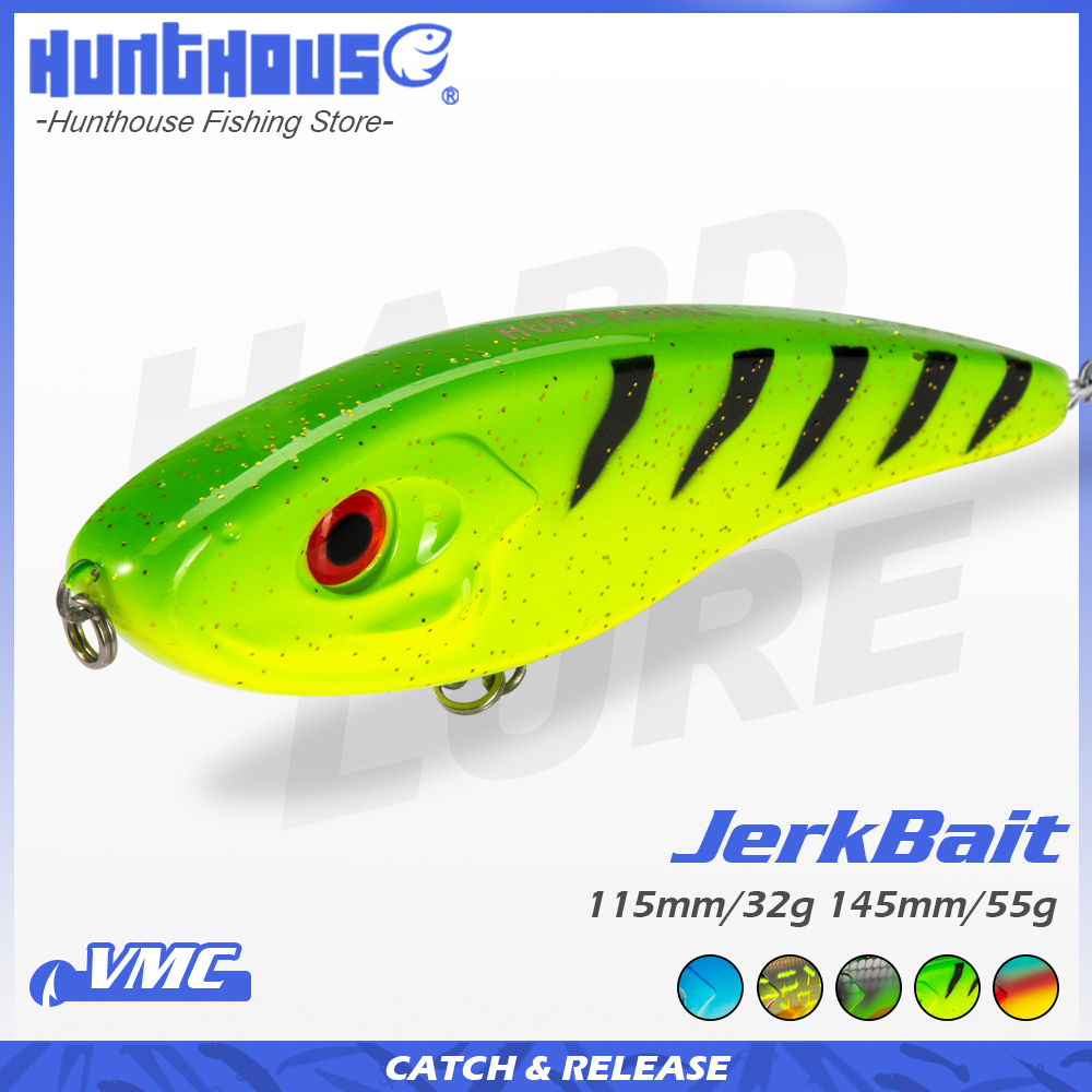Fishing Lure Jerkbait - Leurre de pêche Hunthouse Jerkbait Musky