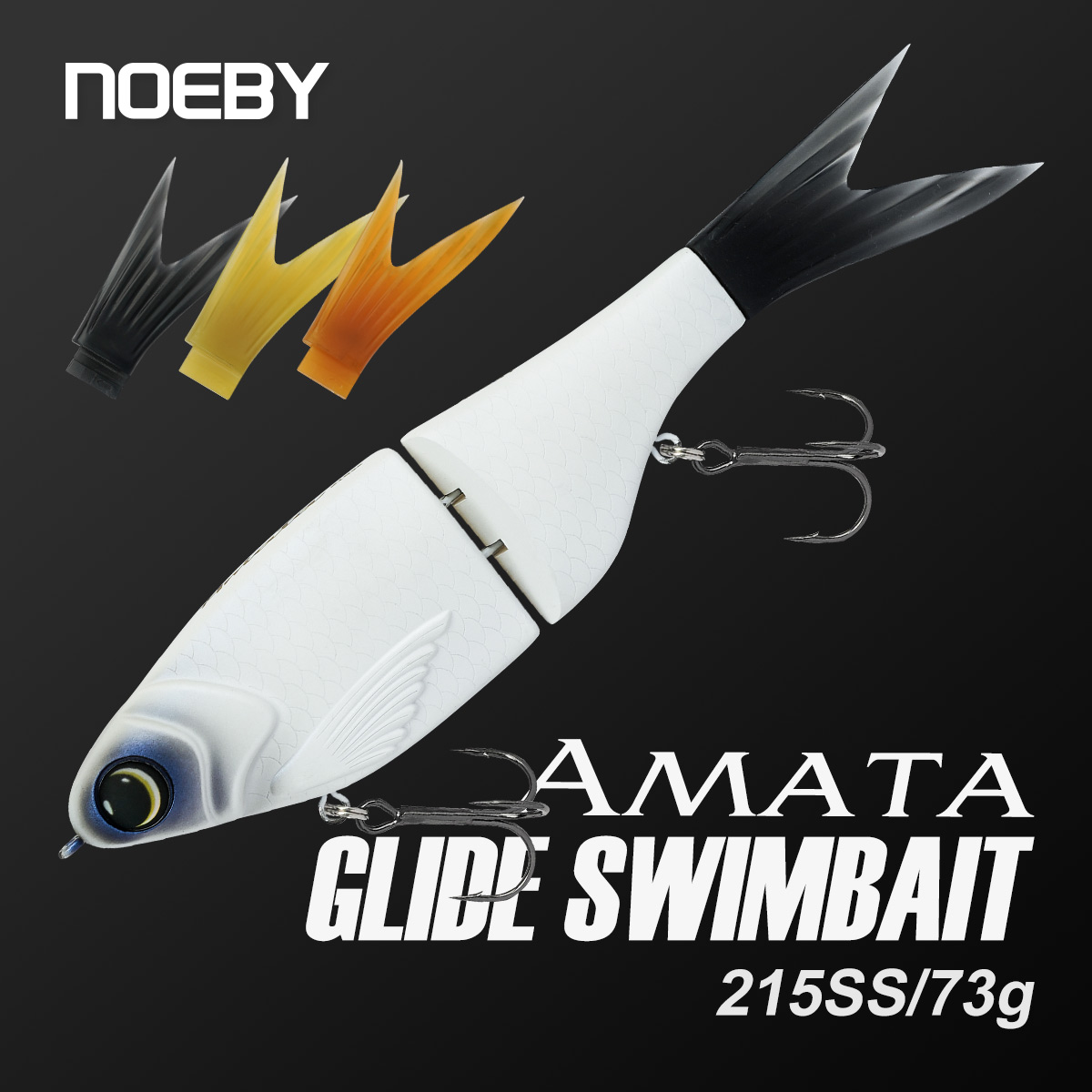 Fishing Lure Spinnerbait - Noeby 215mm 73gAmata Glide Swimbait leurre