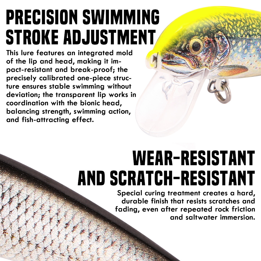 Leurres de pêche B&U, Minnow c - Fishing Lure Spoon avis et prix