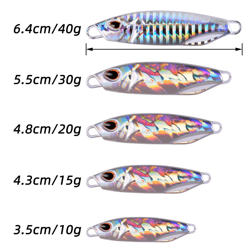 Lot de 10 leurres de pêche en  - Fishing Lure Spoon avis et prix