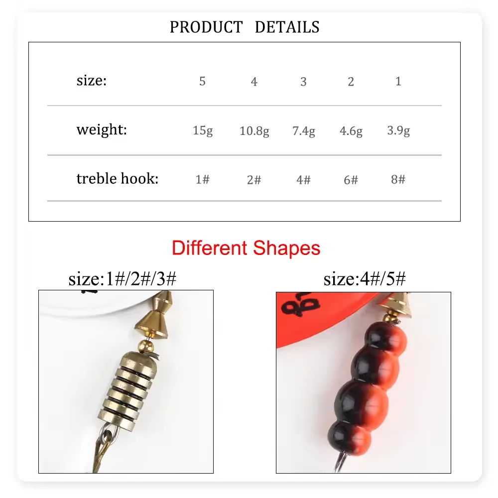 Cuillère en métal Spinner leur - Fishing Lure Swimbait avis et prix