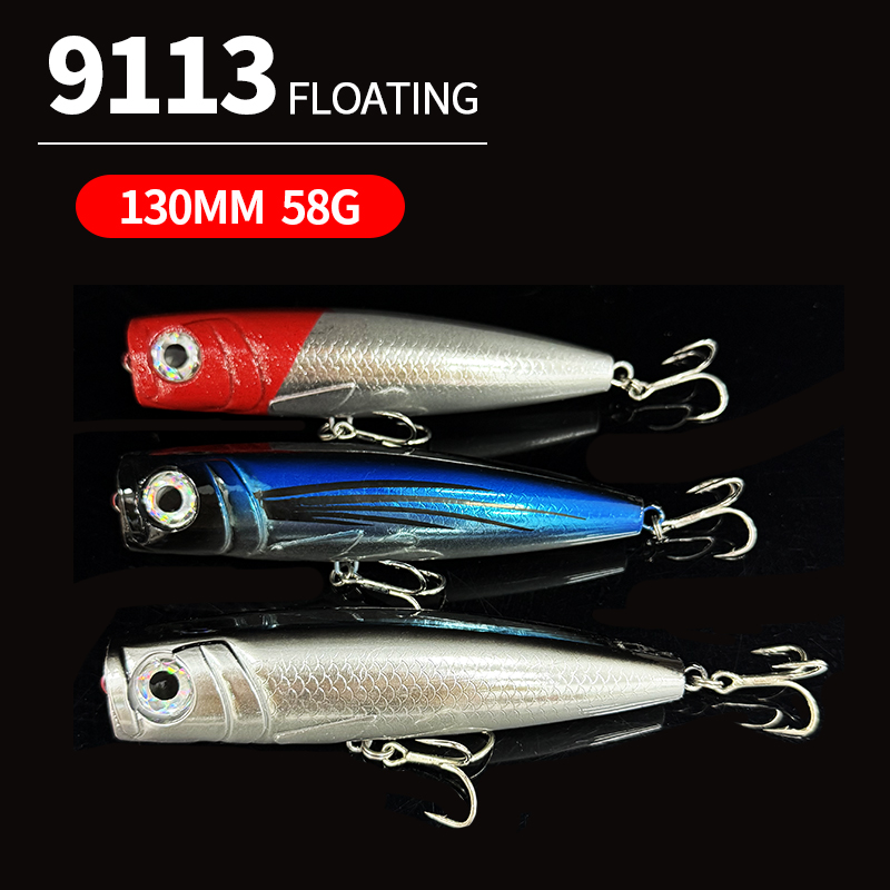 130mm 58g grand Popper leurres - Fishing Lure Jerkbait avis et prix