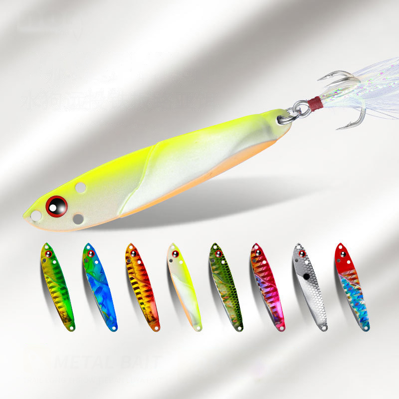 1PC Leurre Métallique 3D pour  - Fishing Lure Spoon avis et prix