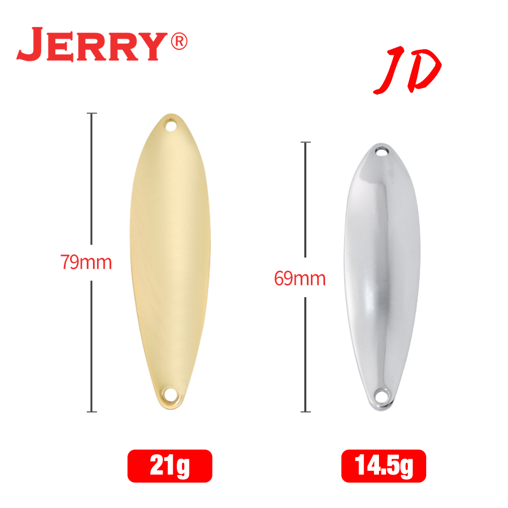 Jerry JD 14.5g 21g non peint s - Fishing Lure Spoon avis et prix