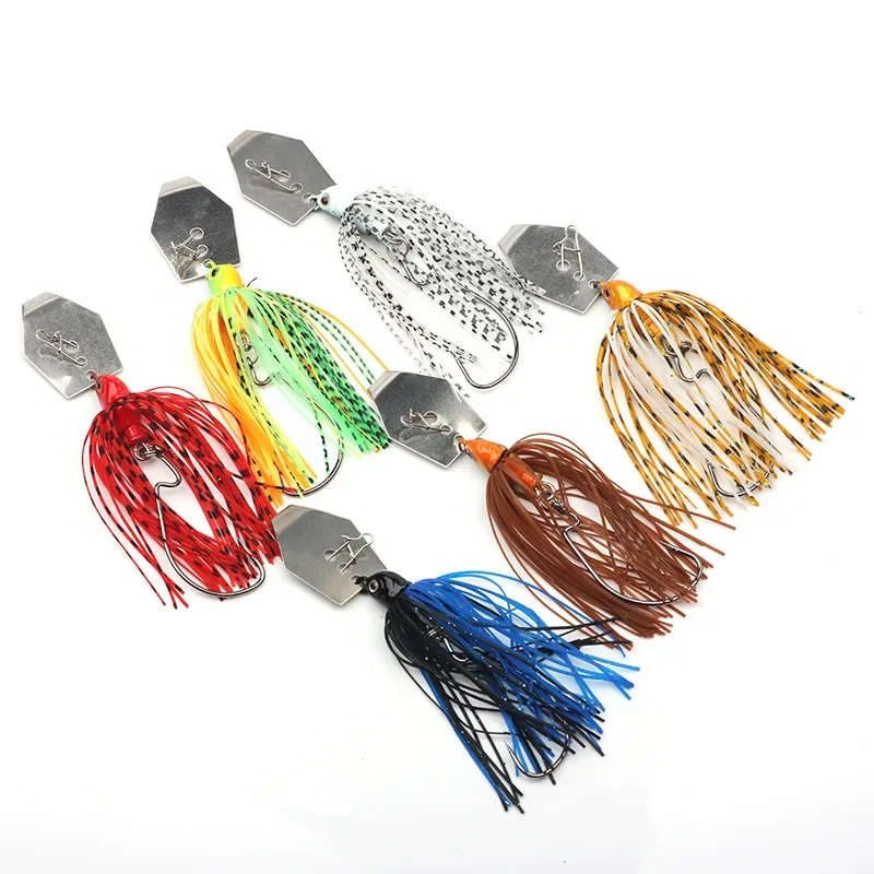 6 pièces/ensemble Chatterbait  - Fishing Lure Spinnerbait avis et prix