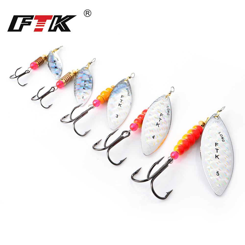 FTK Spinner appât 4G/7G/12G/18 - Fishing Lure Swimbait avis et prix