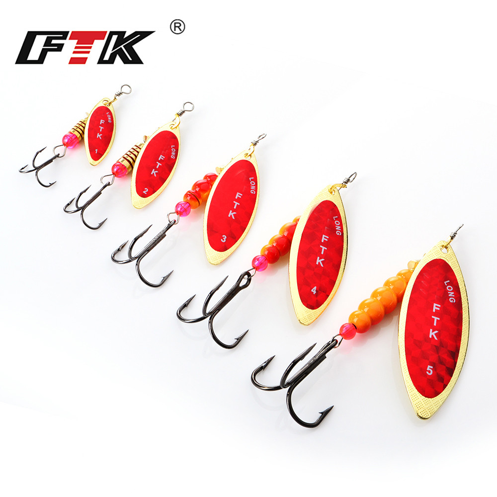FTK Spinner appât 4G/7G/12G/18 - Fishing Lure Swimbait avis et prix