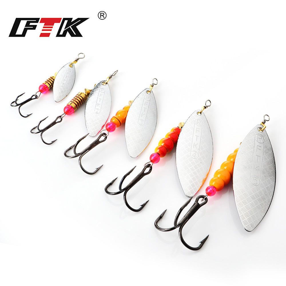FTK Spinner appât 4G/7G/12G/18 - Fishing Lure Swimbait avis et prix