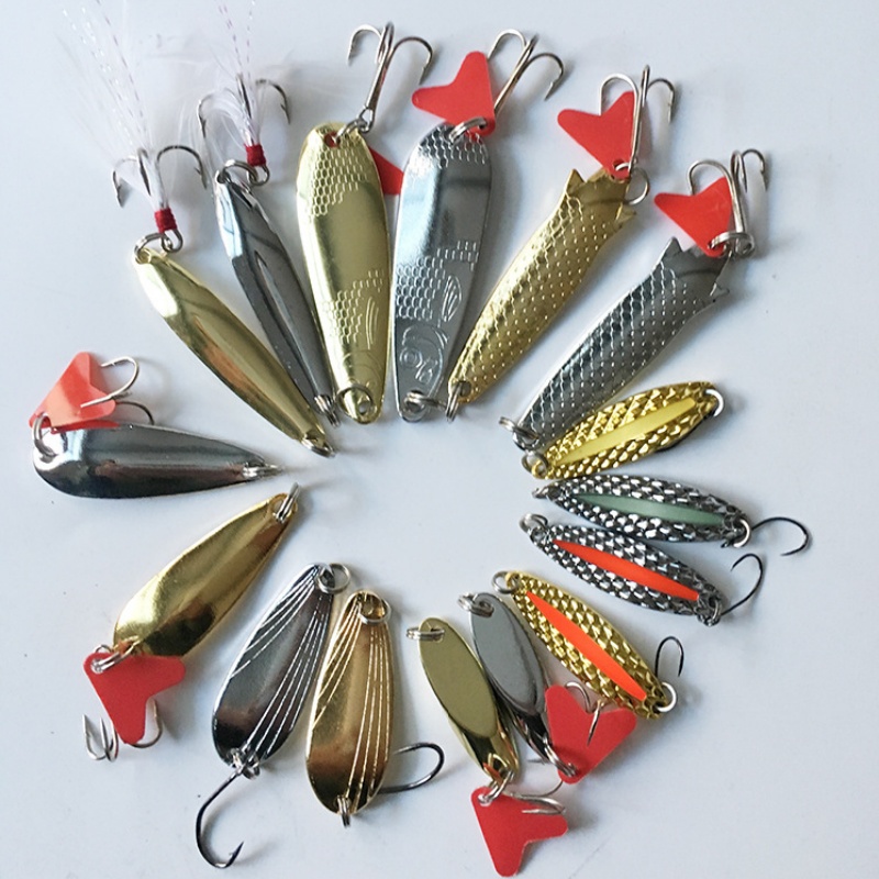 Kit de leurres de pêche 16 piè - Fishing Lure Jig avis et prix
