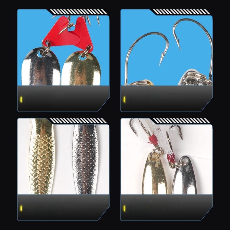 Kit de leurres de pêche 16 piè - Fishing Lure Jig avis et prix