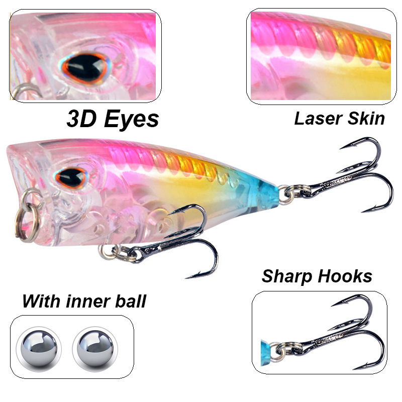 YUCONG 1 PC Mini Popper leurre - Fishing Lure Topwater avis et prix