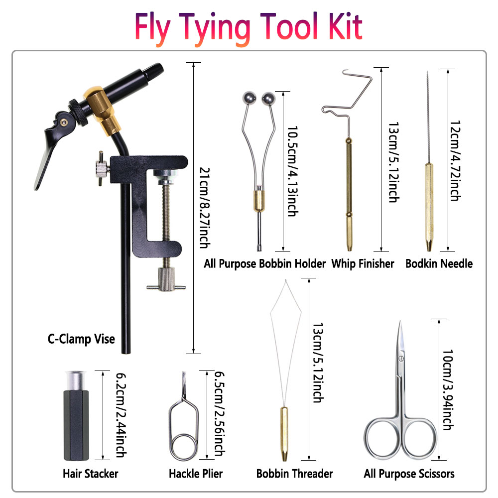 Kit d'outils de pêche à la mou - Fishing Lure Making Kit avis et prix